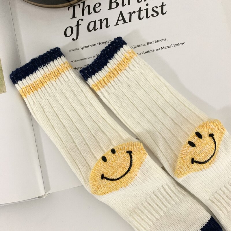 Sold by 3 pairs/lot--2023 KAPITAL Autumn and Winter New Cotton Thick Thread Thickened Socks Men Women tube socks WZ01
