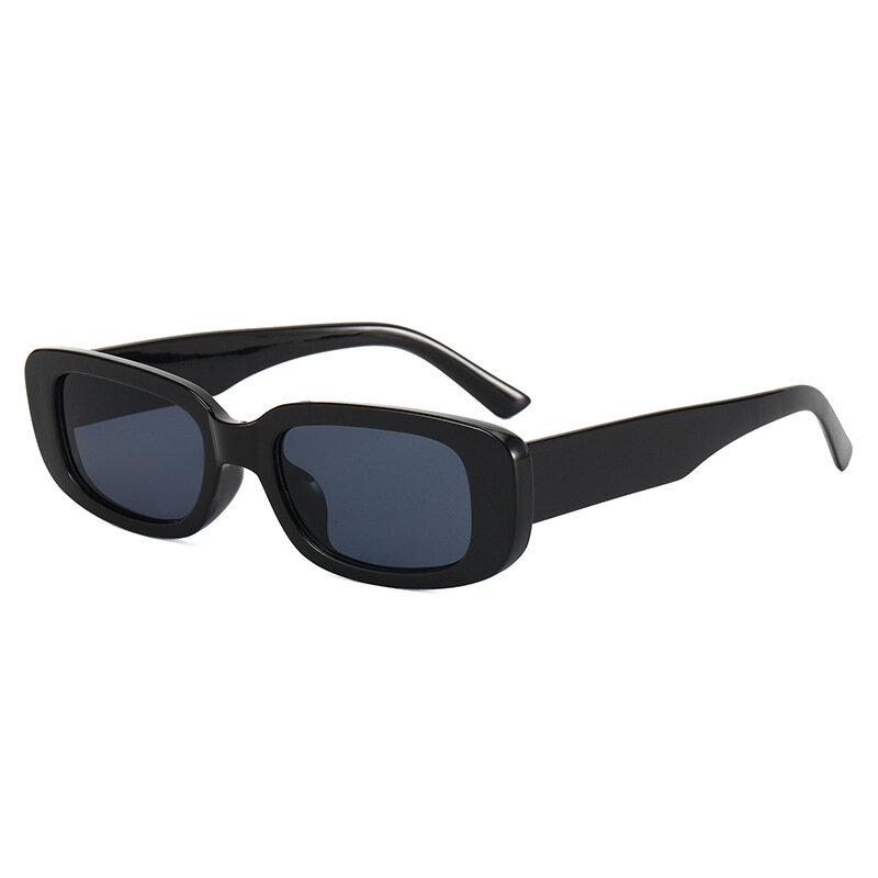 여성용 작은 직사각형 선글라스, 빈티지 브랜드 디자이너, 사각형 선글라스, 여성 UV400