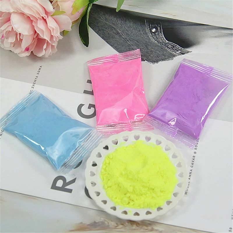 80ml Kids Slime Powder Kit Toy Just Add Water Accessories Kids DIY Borax Free Toy for Creative Slime Game Table Supplies