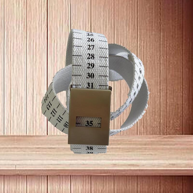 Cut-to-size Canvas Belt Canvas Belt Adjustable Canvas Web Belt with Pound Shedding Scale for Unisex Waist Measurement Flip Top