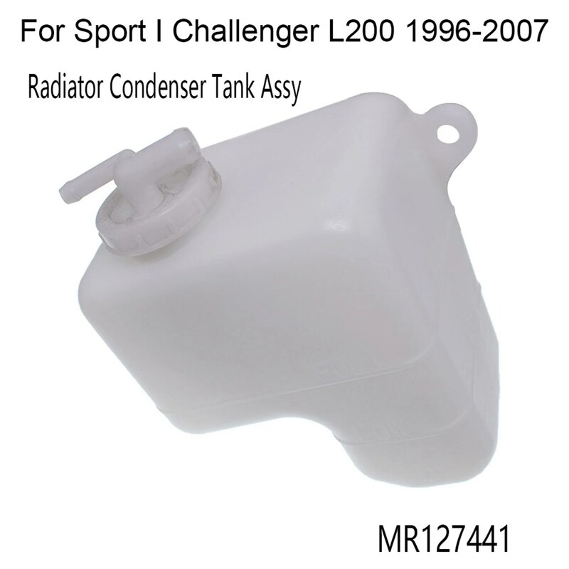 Tangki kondensor Radiator baru Assy For-Mitsubishi Pajero Montero Sport I Challenger L200 1996-2007 MR127441