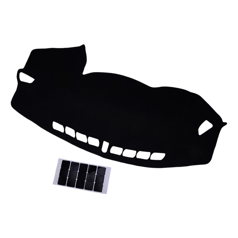 ポリエステル製の黒い車内のダッシュボードマット,サンカバー,カーペット,衛生用の左運転,2016, 2017, 2018