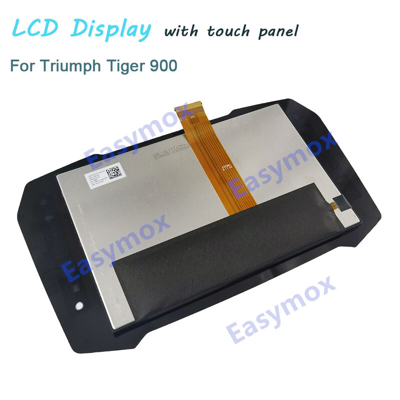 Layar LCD dasbor motor 7 inci, layar sentuh LCD dengan Panel sentuh untuk Triumph Tiger 900 RALLY PRO Tiger900 GT PRO 2020 2021