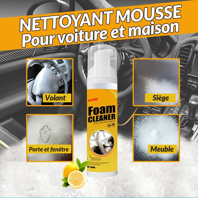 โฟม150Ml สเปรย์ทำความสะอาด Multi-Purpose Anti-Aging เครื่องมือทำความสะอาดภายในบ้านทำความสะอาดโฟมสำหรับรถยนต์ภายในหนังทำความสะอาด