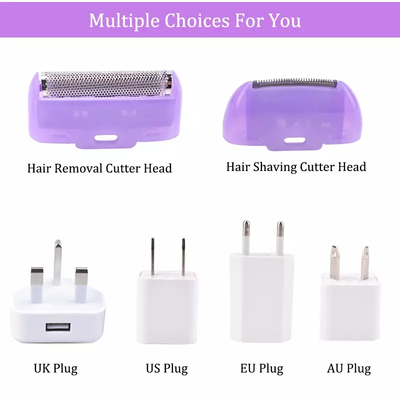 Épilateur portable aste USB pour femmes, outil d'épilation du corps, visage lointain, jambes, bikini, Jules, épilateur pour dames