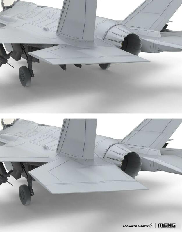 MENG LS-018 1/48 skalę LOCKHEED MARTIN F-35I ADIR (siły powietrzne) zestaw modeli do składania