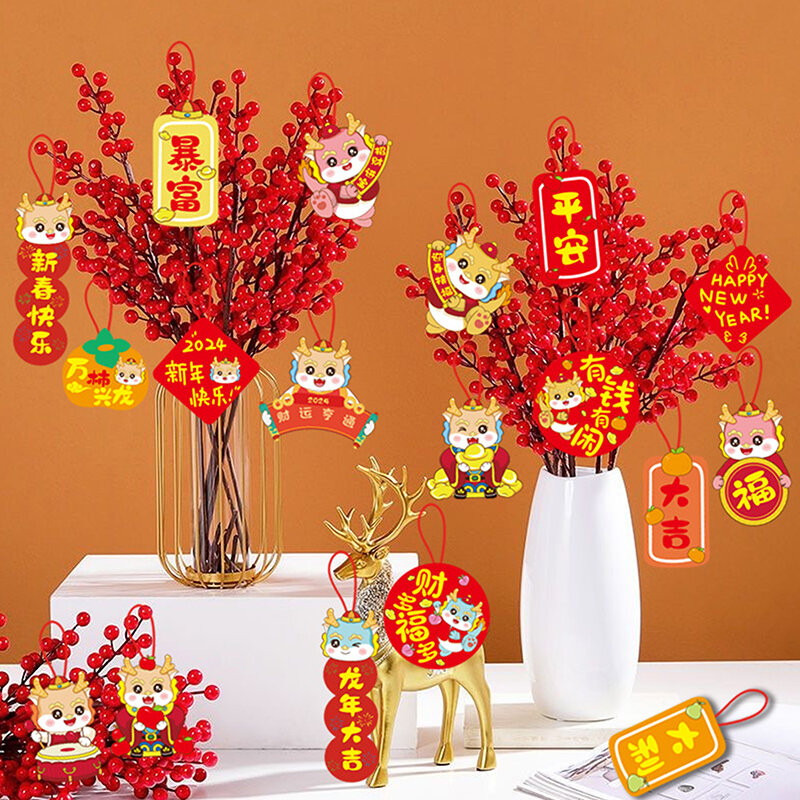 Lente Festival Hangende Hanger Chinees Nieuwjaar Hangende Ornamenten Chinees Nieuwjaar Decoratie Trouwkamer Kerst