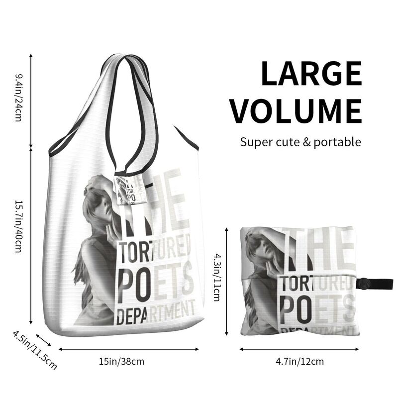 専門家向けの再利用可能なアポット部門ttpdスイスクラフトショッピングバッグ、折りたたみ式ランニングバッグ、洗える大きなトートバッグ