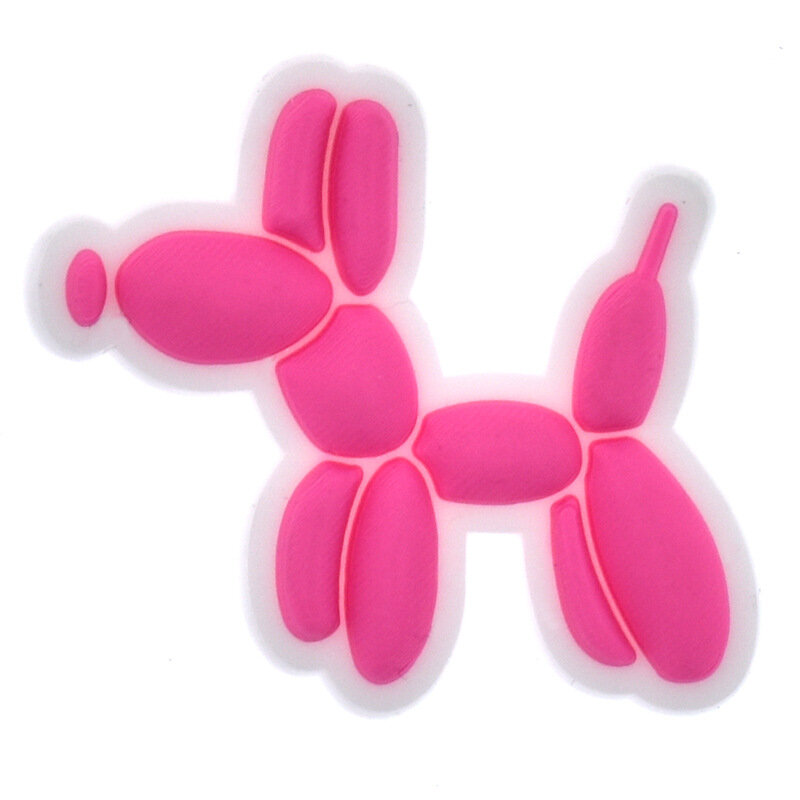 Nuovi arrivi Pink Girl Shoe Charms Pin per Croc accessori decorazione per scarpe bambini regali per feste di natale per adulti