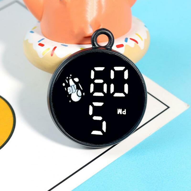 Orologio digitale impermeabile con foro per appendere orologi per bambini orologi intelligenti per studenti orologio elettronico per ragazzi e ragazze