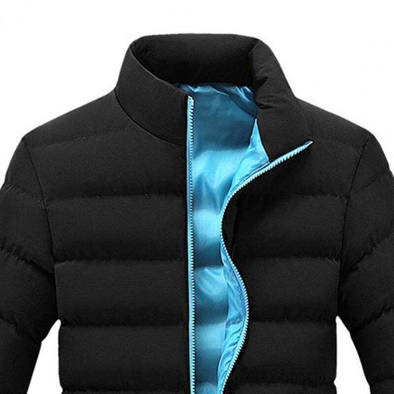Мужская мода осень/зима 2023 мужская куртка с воротником мужская куртка на молнии заполненная мужская куртка