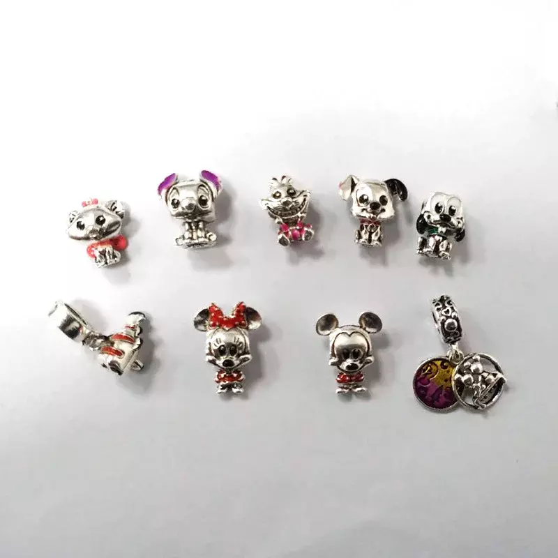 Mickey Minnie Maus Legierung Anhänger Winnie Pooh Disney Stich Anhänger passen Charms Armband Frauen Cartoon Perlen DIY Zubehör