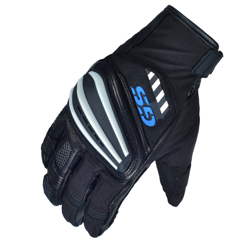 Willbros-guantes de cuero para Motocross, Rallye 4 GS, R1200GS, F800GS, R1250GS