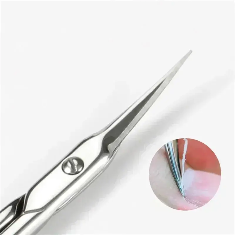 Cuticle Scissors Nail Cuticle Clippers Trimmer Dead Skin Remover Stainless Steel Professional Nail Art Tools Cuticule Cutter