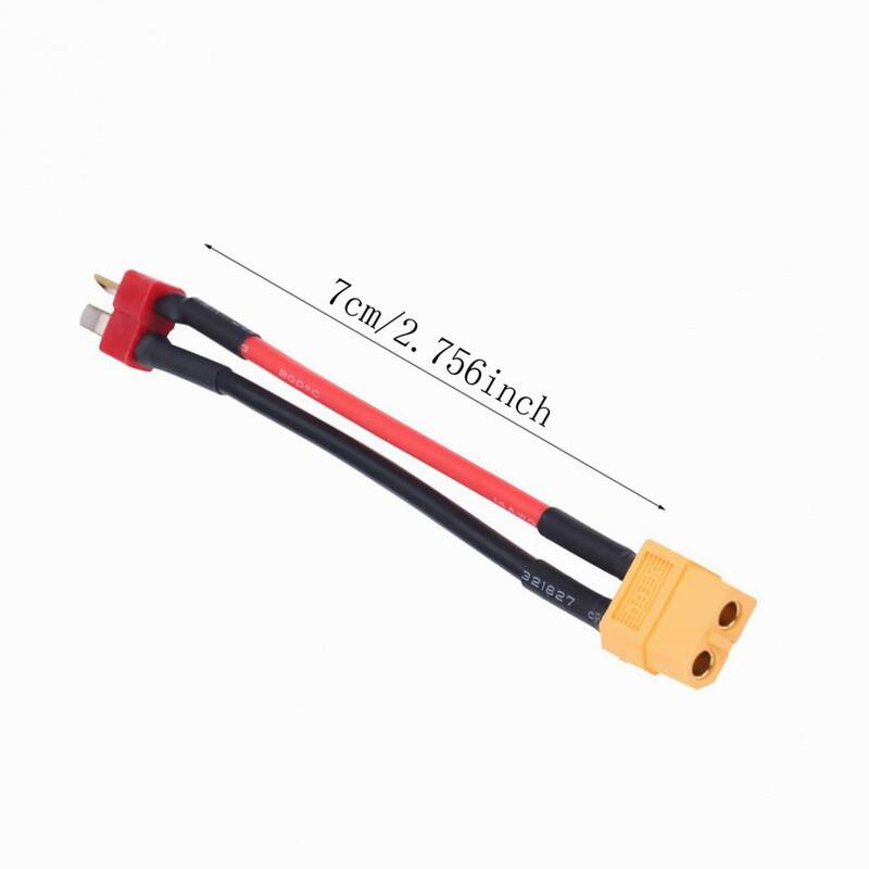 Xt60 To Deans T-Plug Mannelijke Vrouwelijke Adapter Connector Kabel Voor Lipo Batterij 14awg Rc Onderdelen