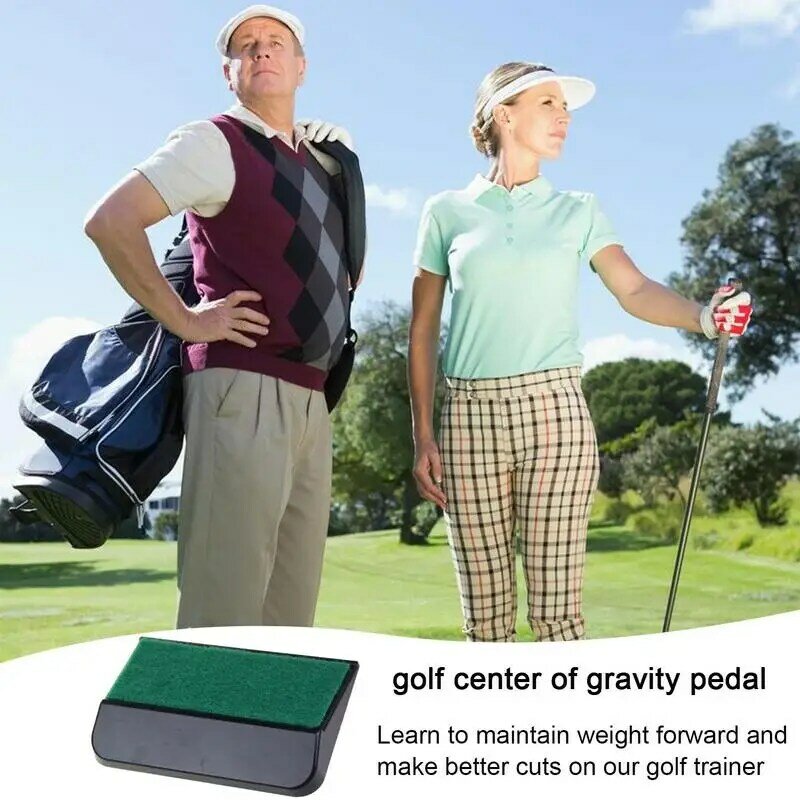 Almohadilla de entrenamiento de Swing de Golf, Pedal de gravedad de pierna, productos de entrenamiento de Golf, Ayuda de enseñanza y entrenamiento para práctica de Club