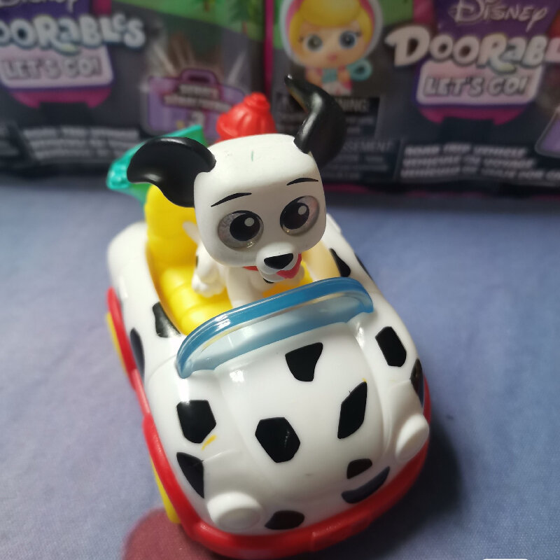 Disney Deuropeners Anime Figuren Auto Les 'T Go Zeldzame Stijl Kawaii Grote Ogen Pop Cartoon Verzamelbaar Model Speelgoed Ornamenten Kinderen Geschenken