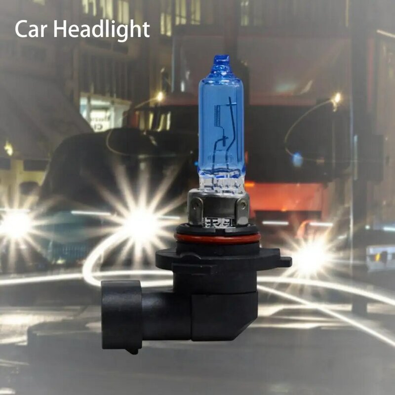 Lámpara halógena resistente a los rayos UV para faro delantero de coche, de fácil instalación bombilla halógena, útil para estacionamiento, 2 piezas