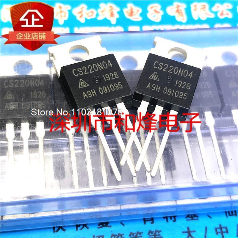 (10PCS/LOT) CS220N04  TO-220 40V 220A     New Original Stock Power chip