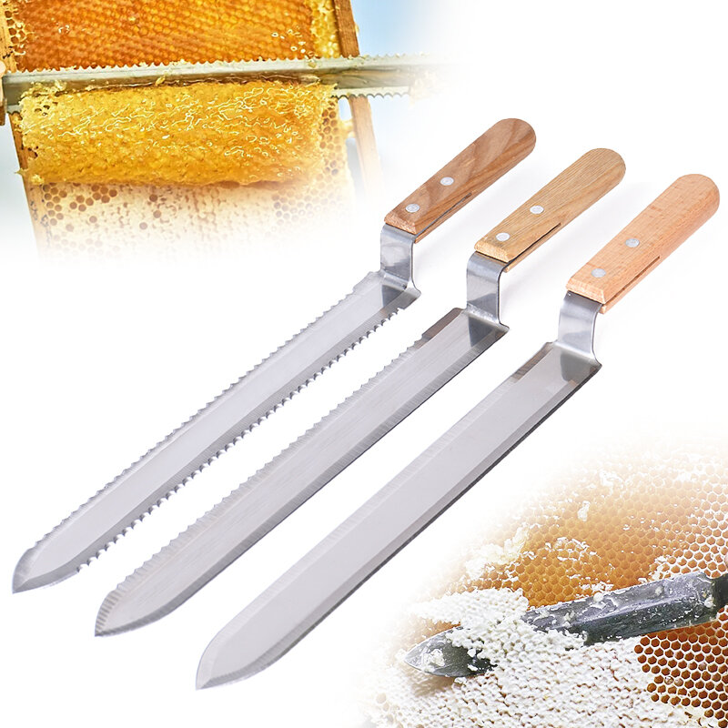 HMarkets-Outils d'apiculture, équation de couteau à gratter à décapage au miel, équipement de grattoir, coupeur pour fournitures d'apiculteur