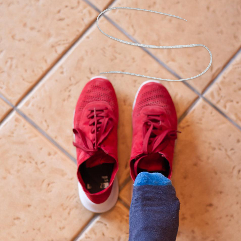 Sapato colorido com brilho plano, Bootlaces para correr, tênis, corda de laço, 11m