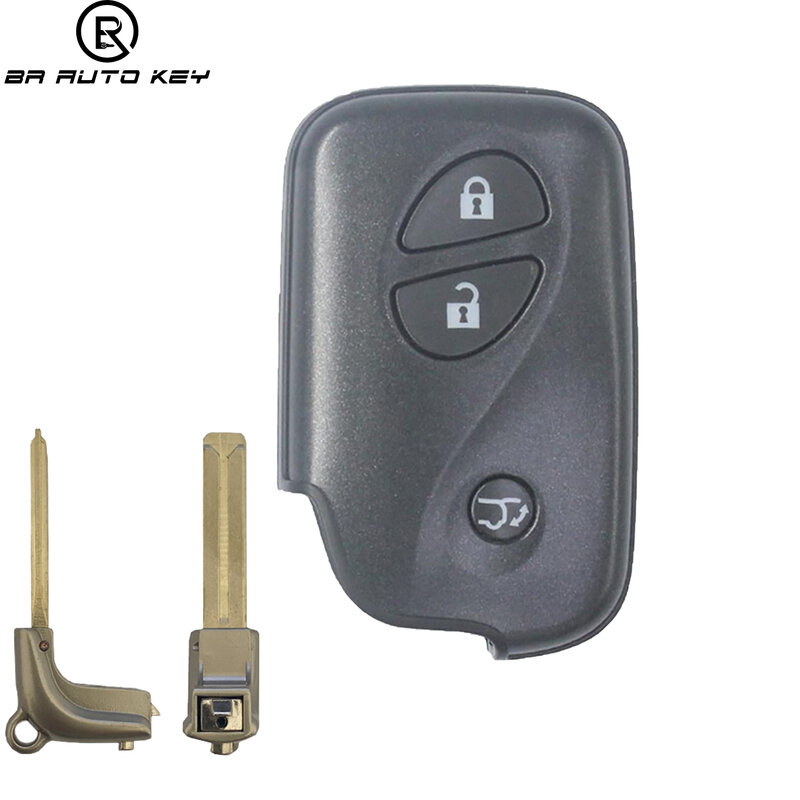 Aftermarket Smart Key Fob para Lexus, 2 ou 3 botões, 89904-48521, RX350, RX450H, CT200H, 2011-433,92 MHz, chip ID74, B74EA, 271451-5290, F433