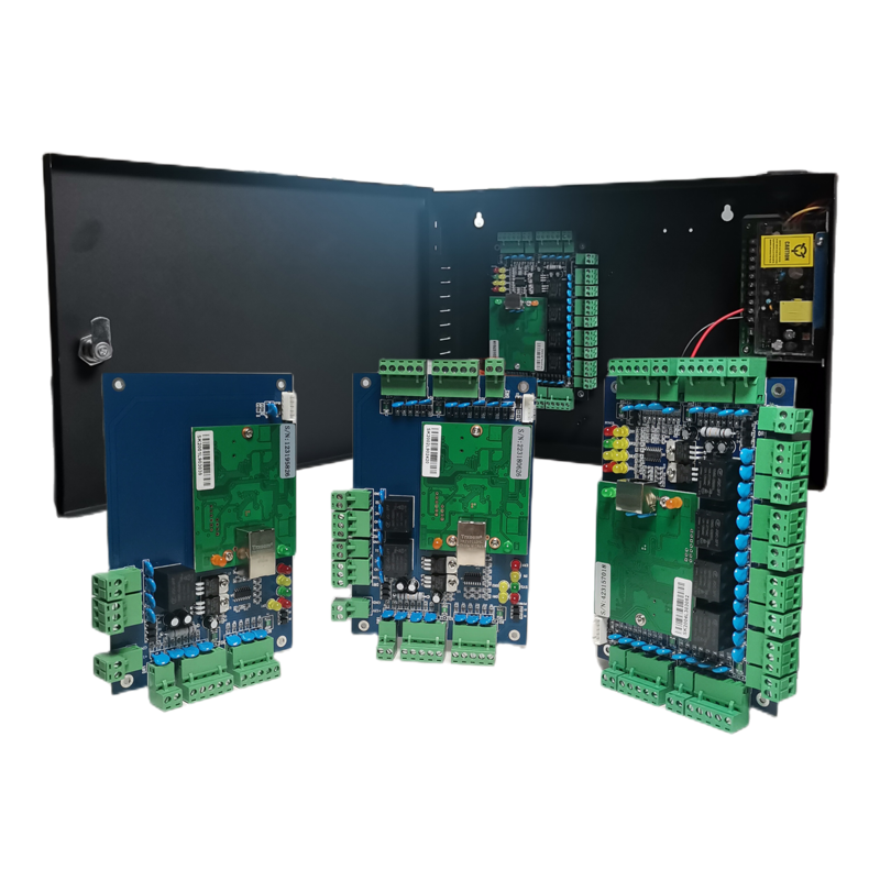 Scheda Rfid TCP/IP Controller di sicurezza Wiegand Lock One Two Four Door Access Control Panel System