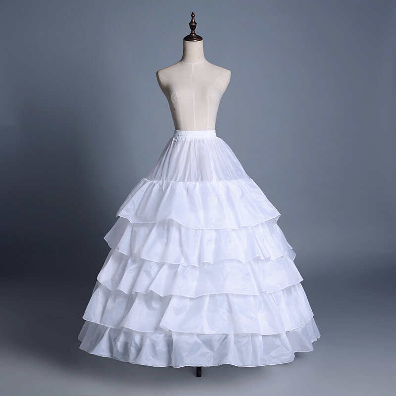 Enagua de crinolina, falda de aro, Vintage, para vestido de novia, muchos estilos