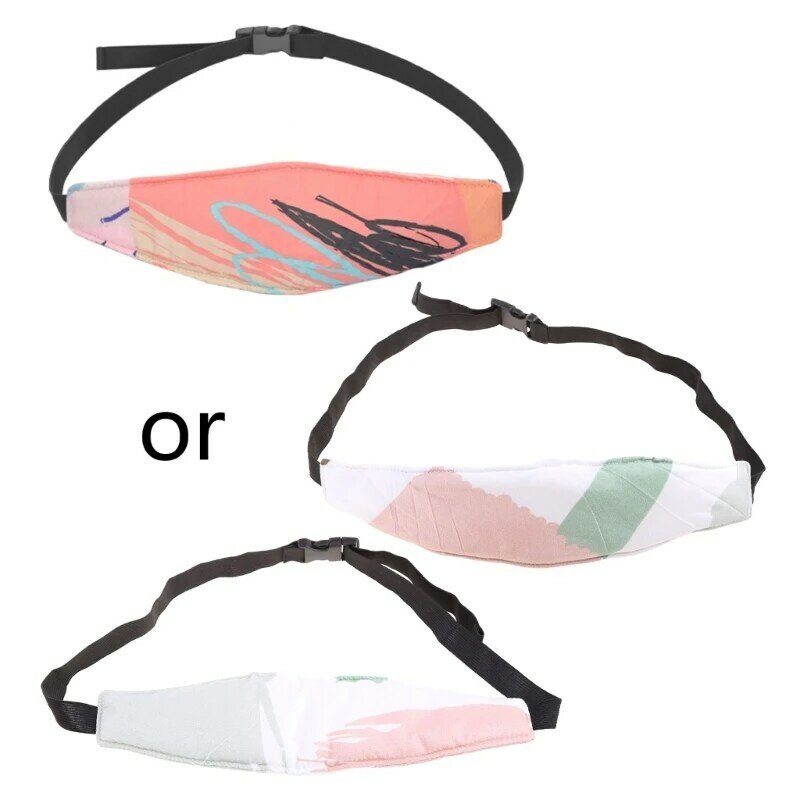 Weiche elastische Kopfstützenbänder für Kleinkinder, Cartoon, verstellbare Kopfstütze, Augenschutz