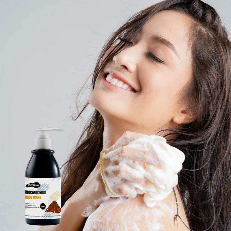Liquid Body Wash Volcanic Firming Skin Shower Milk 100ml Gentle Native Nourished 24h Renewing Silk Glow Instant Shower Gel