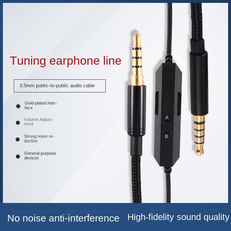 Cable de Audio para auriculares inalámbricos, accesorio para Logitech G233 G433 G PRO X, línea de Audio de 200CM