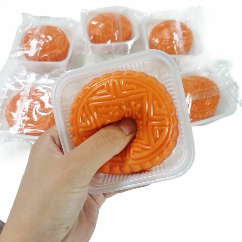 Slow Rebound Moon Cake Tricky Toys Simulation Mid-Autumn Festival Moon Cake Pinch Toy TPR Moon Cake Moon Cake Fidgets Toys