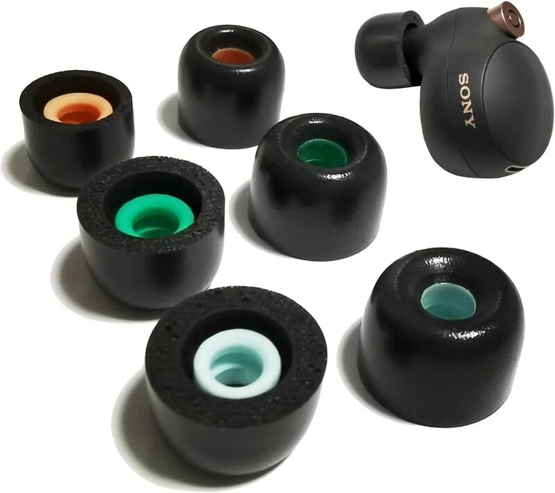 Almohadillas de espuma viscoelástica para WF-1000XM5 Sony, almohadillas para WF-1000XM4, accesorios para auriculares, WF-1000XM3