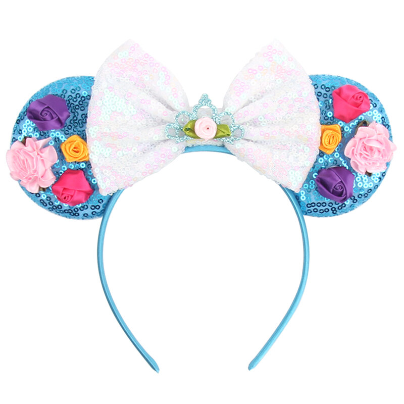 Diadema con orejas de ratón para niña y mujer, accesorios para el cabello para fiesta de personajes, Cosplay, naturaleza, espíritu de la jungla, 2023