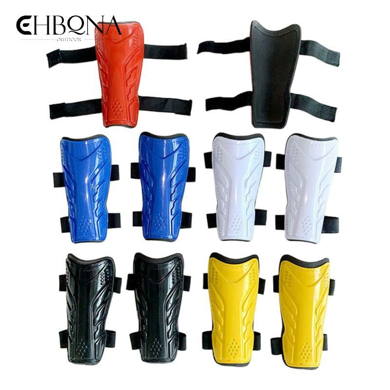 1 Pair Soccer Guards Leg Protector For Kids Football Shin Pads Plastic Protective Gear Breathable Shin Guard