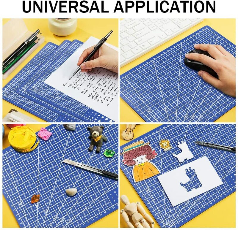 A3 A4 A5 PVC Cutting Mat Workbench Patchwork Cut Pad Sewing Manual DIY Knife Engraving Leather Cutting Board Side Underlay