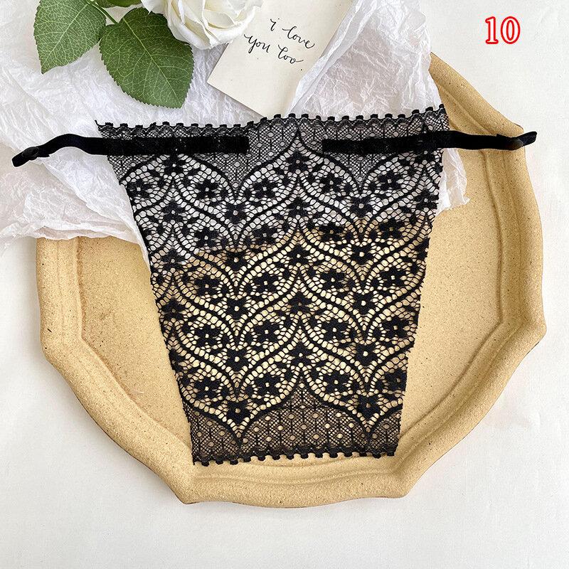 Feminino rápido fácil clip-on laço fragmento camisola sutiã insert envolto peito sobreposição modéstia painel