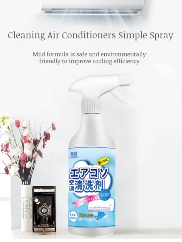 Household air conditioner cleaner Free wash free removal odor decontamination foam hanging cabinet air conditioner cleaner