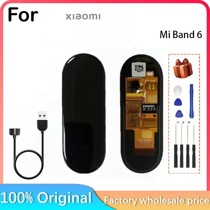 Dành Cho Xiaomi Mi Band 6 Vòng Tay Thông Minh Màn Hình LCD Hiển Thị Màn Hình Sửa Chữa + Màn Hình Cảm Ứng, Có NFC