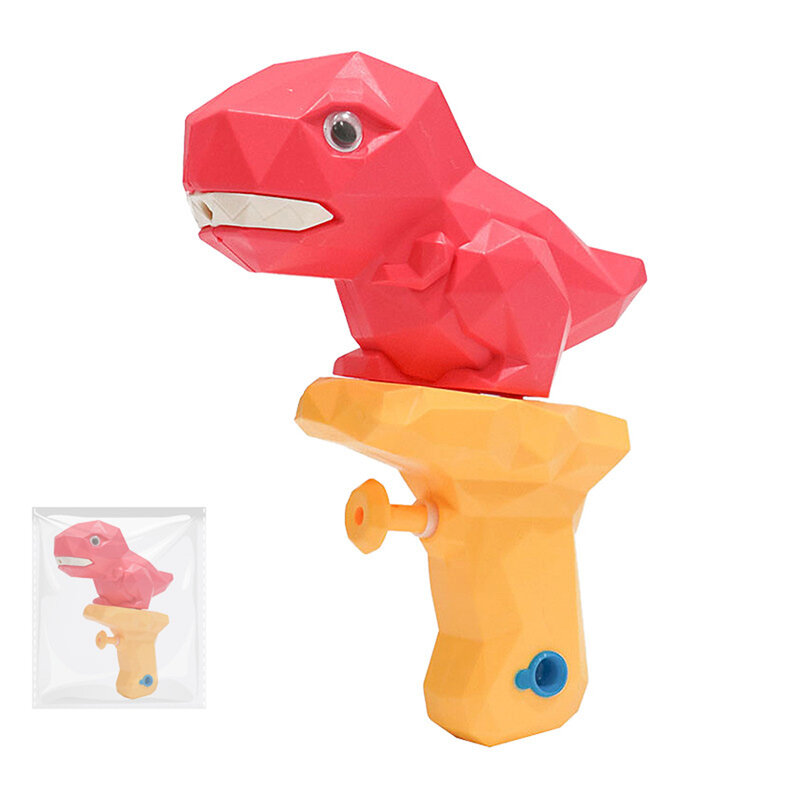 Senapan semprotan air dinosaurus kecil mainan pertarungan air perendam air dinosaurus untuk anak laki-laki perempuan