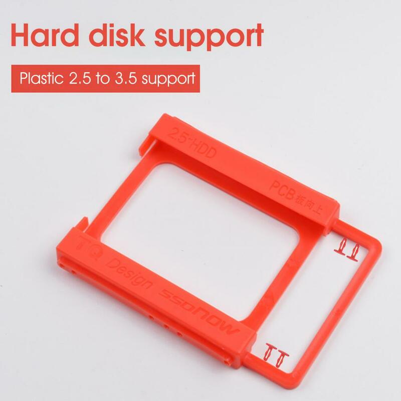 Hard Disk Stand Hardness Anti-cracking Professional 2.5 Inch To 3.5 Inch SSD Adapter Bracket For Desktop Drive Mounting Sata3.0