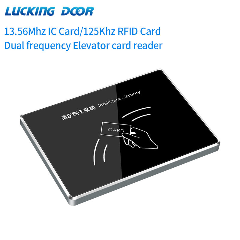 Module de balayage de carte d'ascenseur ultra-mince, lecteur de carte de proximité RFID pour ascenseur, sortie Wiegand vers la carte contrôleur, 125kHz