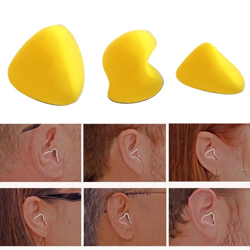 Moldable Shaped Noise Cancelling Earplugs Sound Blocking Reduction for Student Dropship
