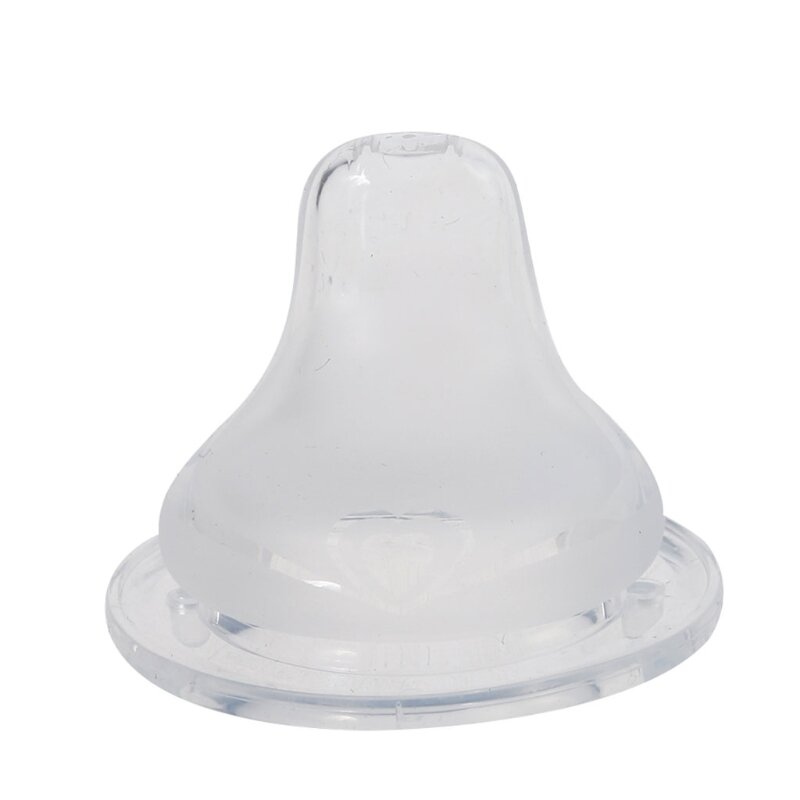 Sostituzione flessibile del capezzolo a becco d'anatra del ciuccio in silicone liquido sicurezza morbida per bambini