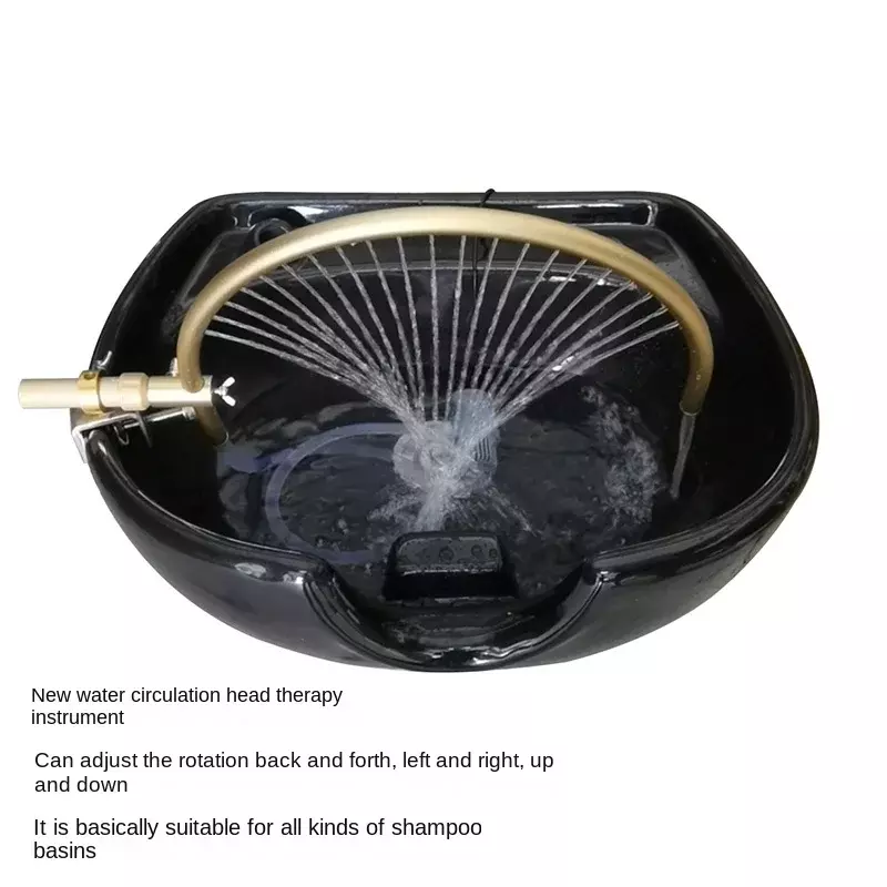 Salon Shampoo Chair Chinese Water Circulation Flushing Bed Special Mobile Head Massager Spa Accessories