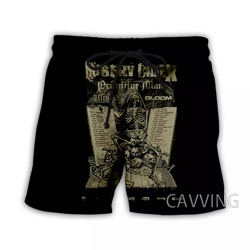 CAVVING-pantalones cortos de playa con estampado 3D para hombre y mujer, ropa de calle informal de secado rápido, para el sudor