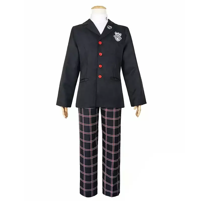 Spiel Persona 5 Akira Kurusu Cosplay Kostüm P5 Ren Amiya Full Set Schuluniform Herren Anzüge Halloween Unisex Blazer Outfit