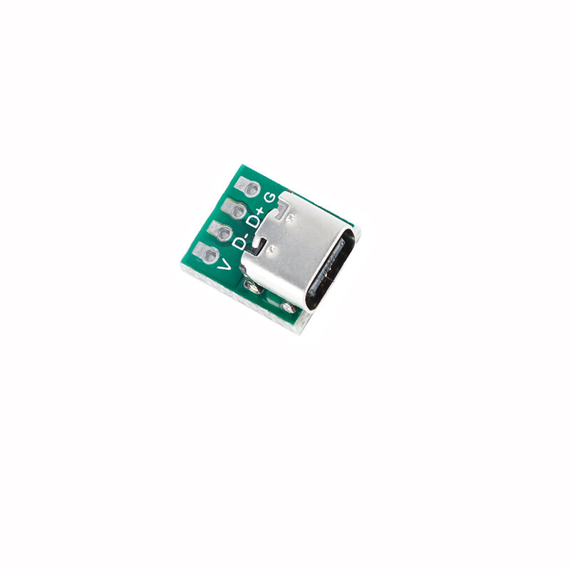 10 sztuk USB 3.1 typ C złącze 16 Pin Test Adapter karty PCB 16 P gniazdo złącza dla przewód danych kabel transferu kobieta do 2.54mm