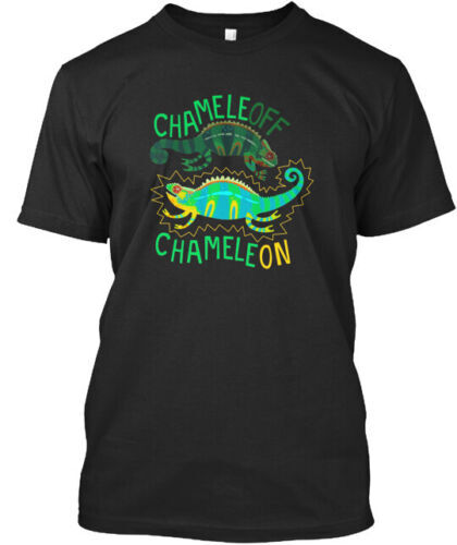 Camaleão Chameleon 24 T-Shirt, Feito nos EUA, Tamanho S para 5XL