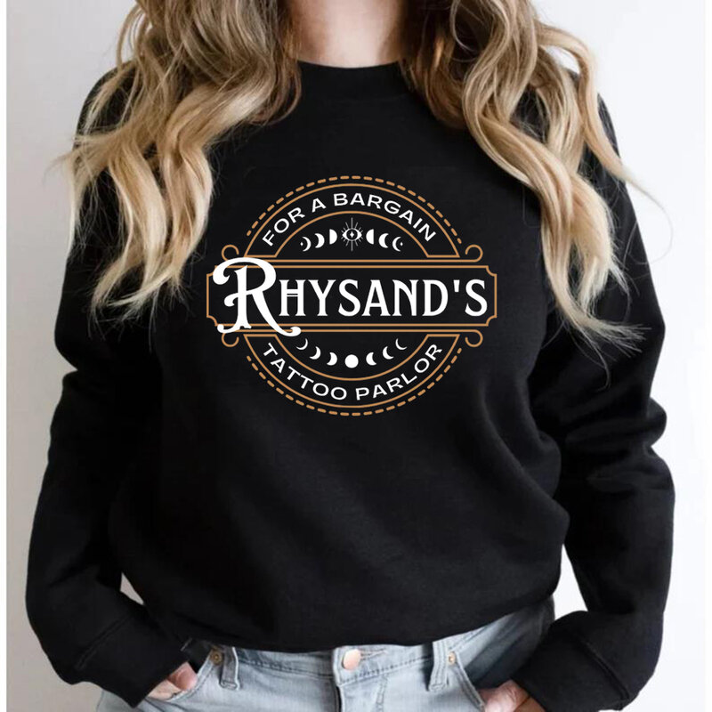 Rhysand-Sudadera con capucha para mujer, suéter de corte nocturno, jersey de Feyre y Rhysand, SJM Bookish